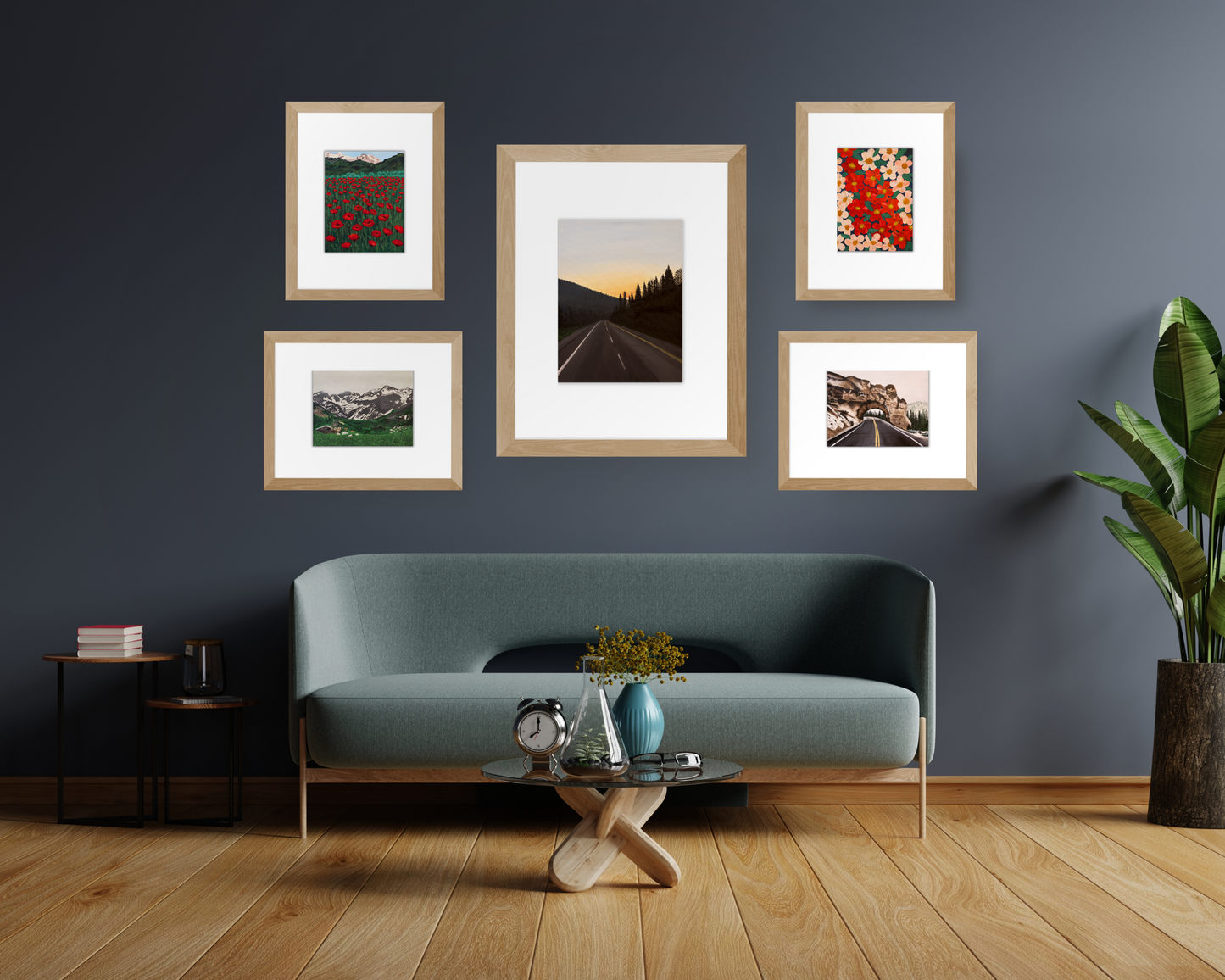 Rustic Big Cottonwood Road Photography Wall Art