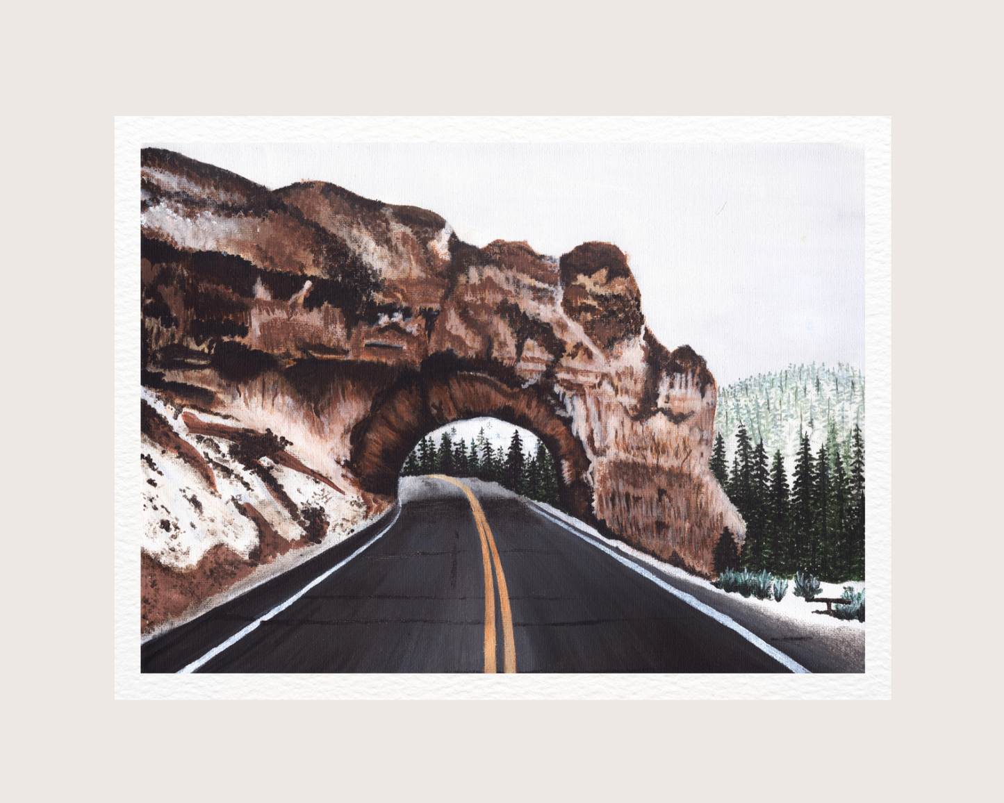 Bryce Canyon Road Art Print for Sale