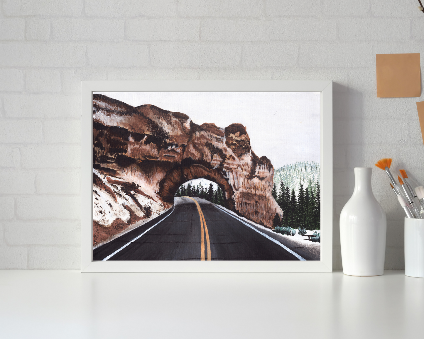 High-Quality Bryce Canyon Road Wall Art Print