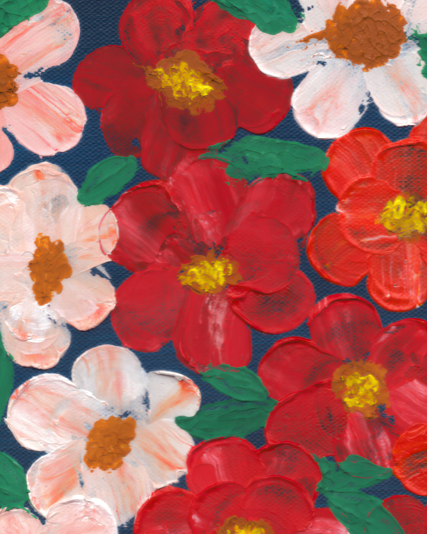 Flower pop art print