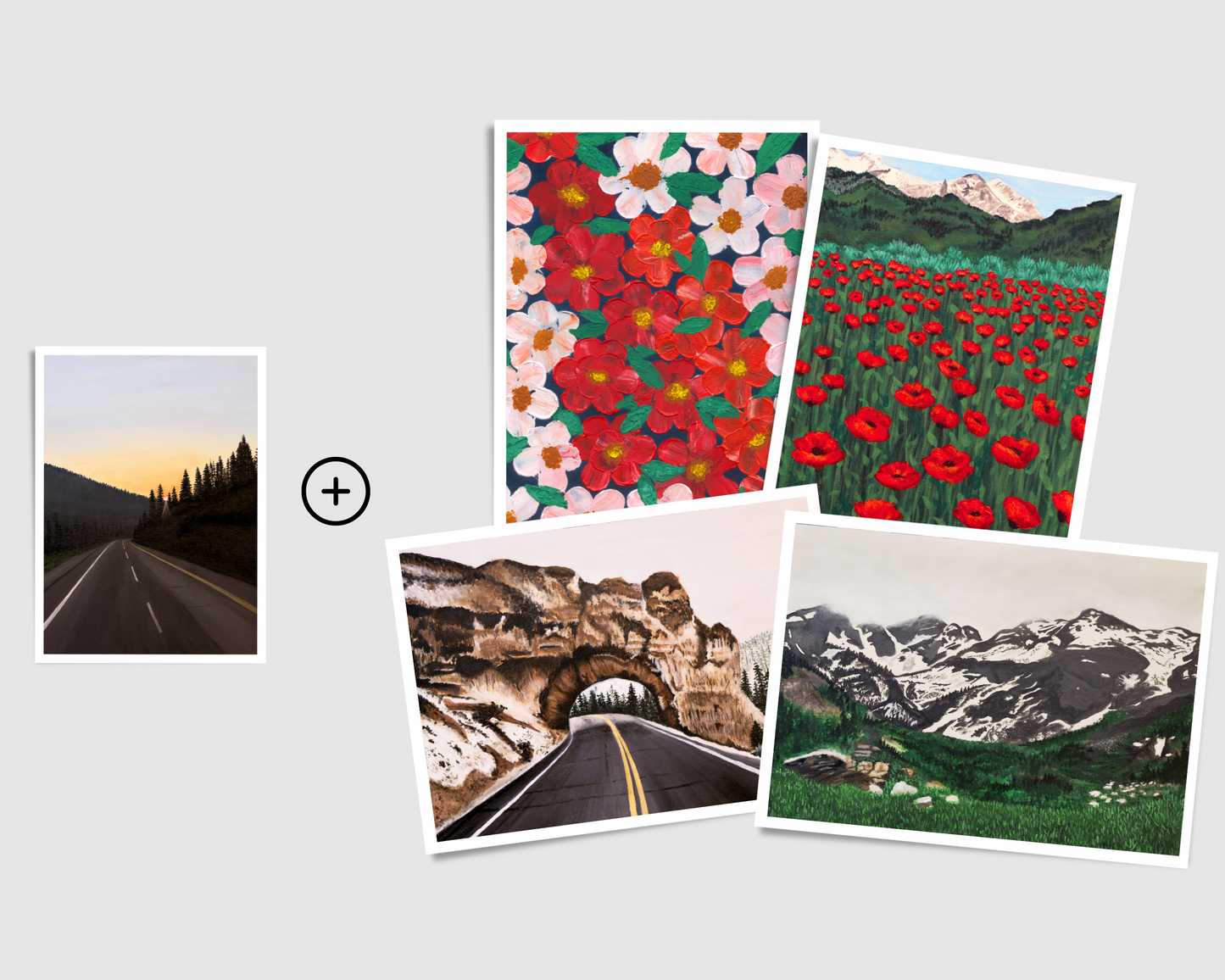 Bryce Canyon Road Panoramic Landscape Art Print