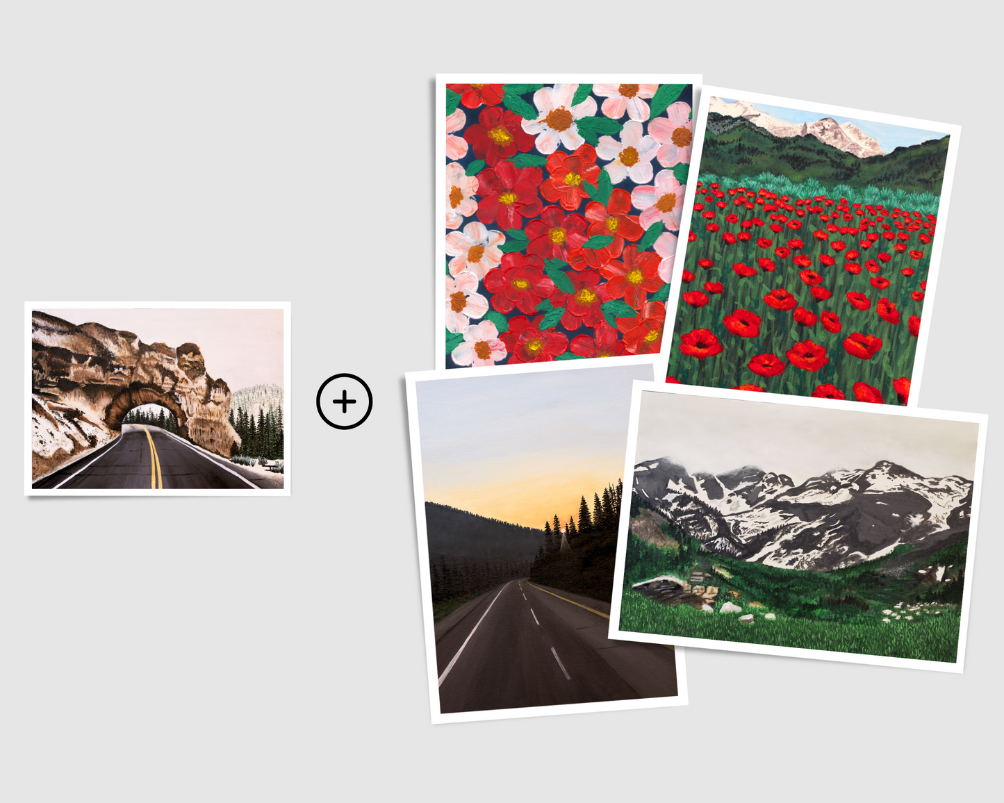 Bryce Canyon Road Scenic Wall Decor Art Print
