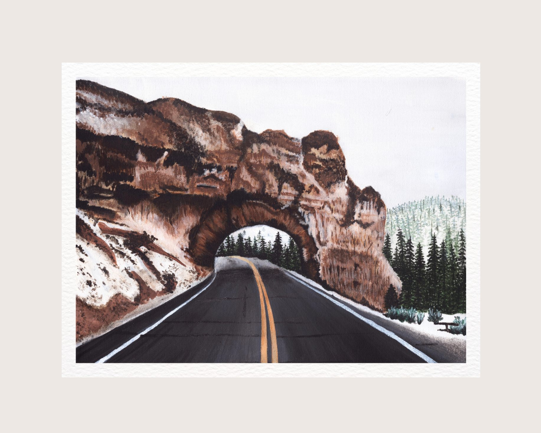 Bryce Canyon Road Art Print for Sale